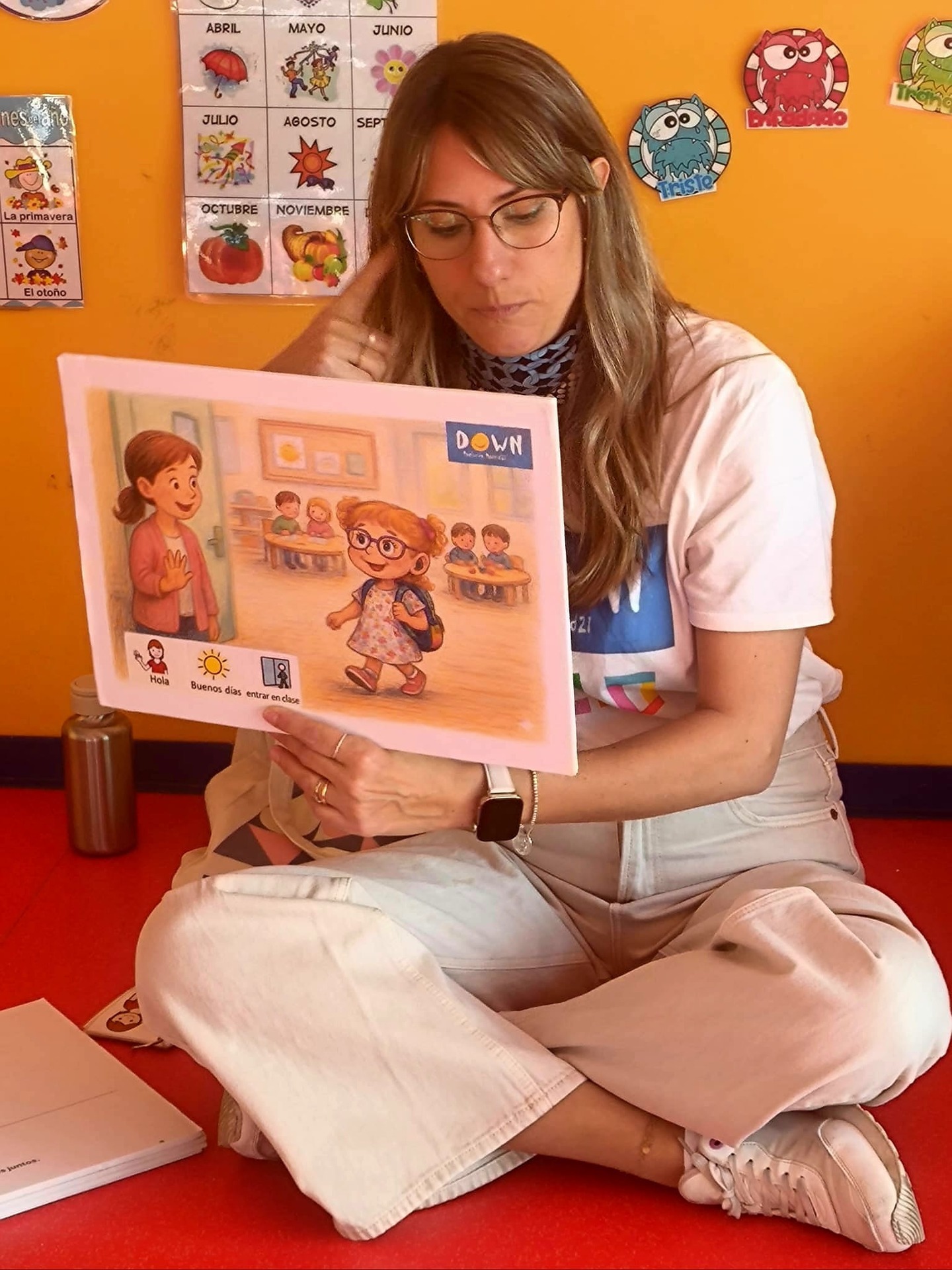 Inclusion Madrid 21 lleva la sensibilización inclusiva al Colegio Ábaco