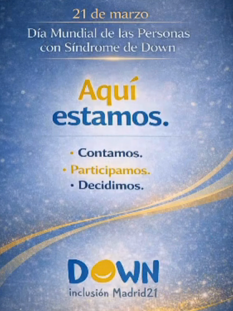 Una canción para visibilizar, emocionar y reivindicar en el Día Mundial del Síndrome de Down